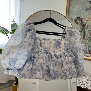 Selkie “The Bed & Breakfast” Bubble Top